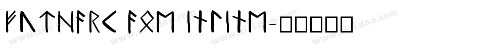Futhark AOE Inline字体转换